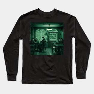 The Matrix Series - Green Café Long Sleeve T-Shirt